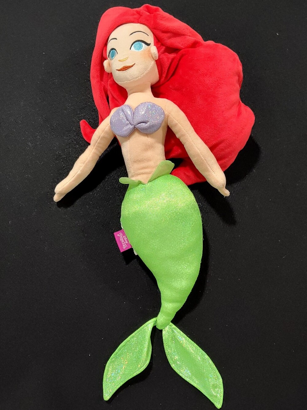Disney Princess The Little Mermaid Soft Plush Cuddle Doll Pillow Buddy Ariel